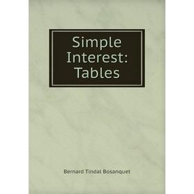 

Книга Simple Interest: Tables
