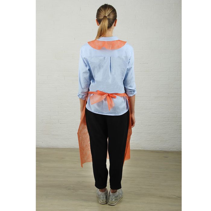 Фартук для садовых работ с УФ «Агротекс Сад», размер S-M, упаковка 5 шт, оранжевый