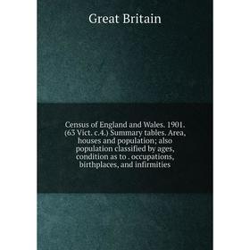 

Книга Census of England and Wales