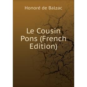

Книга Le Cousin Pons