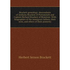 

Книга Brackett genealogy