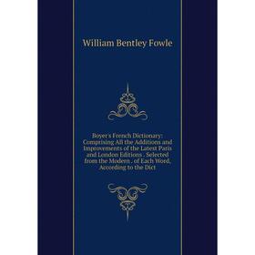 

Книга Boyer's French Dictionary