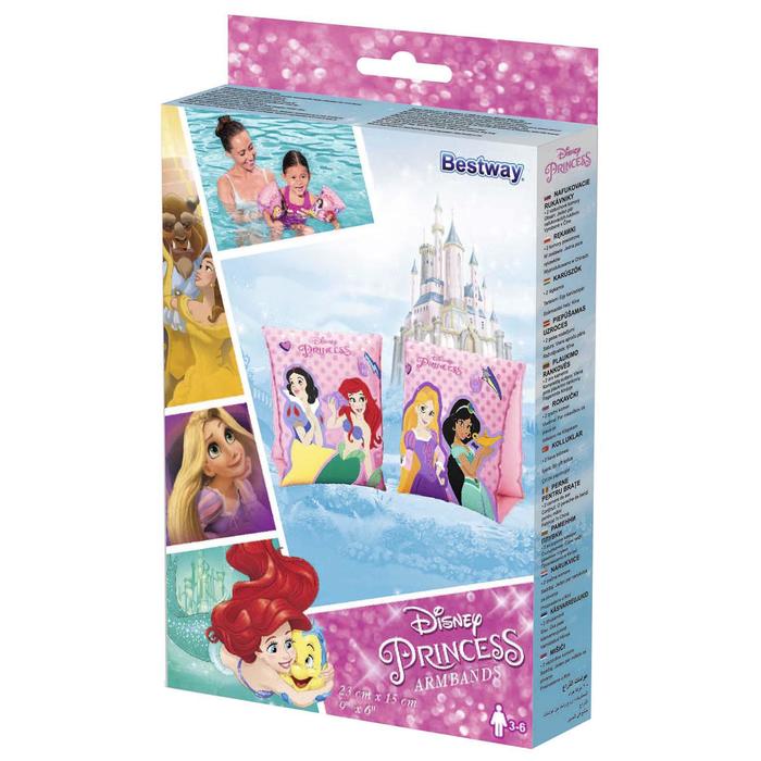 

Нарукавники Princess, 23 х 15 см, от 3-6 лет, 91041 Bestway