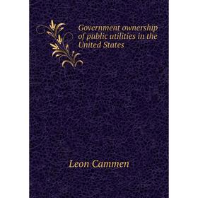 

Книга Government ownership of public utilities in the United States