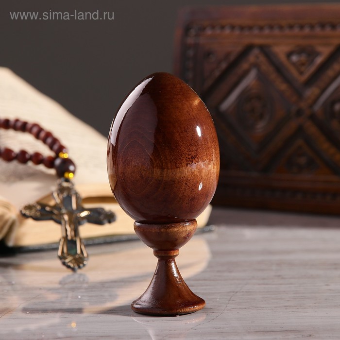 

Сувенир Яйцо на подставке икона "Божья Матерь Иверская"