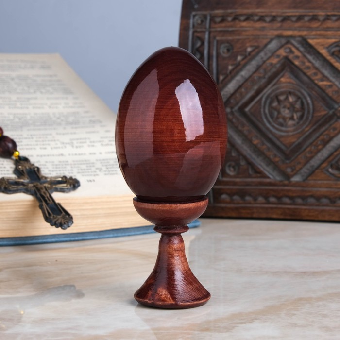 Сувенир Яйцо на подставке икона "Аз есмь"