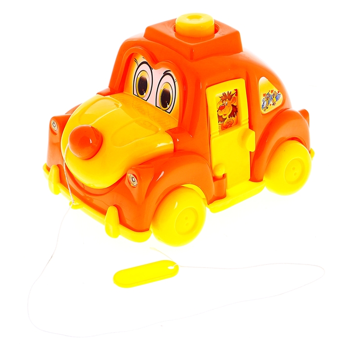 Каталка "Дружок", цвета МИКС