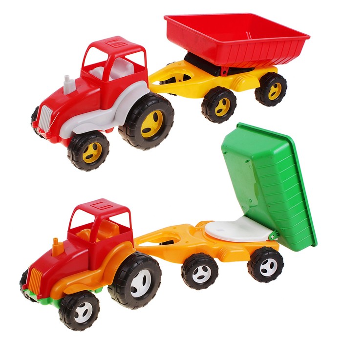 Трактор цвета МИКС