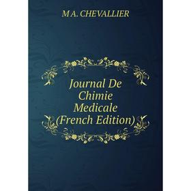 

Книга Journal De Chimie Medicale