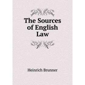 

Книга The Sources of English Law