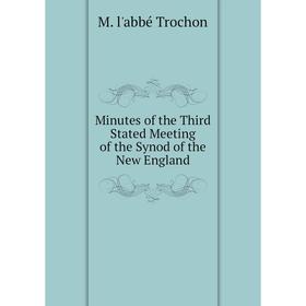 

Книга Minutes of the Third Stated Meeting of the Synod of the New England