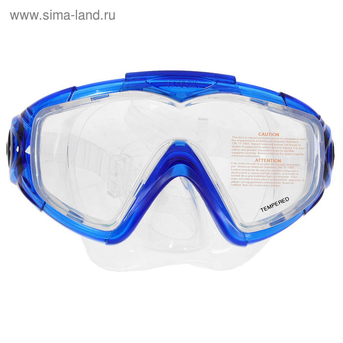 

Маска для плавания AQUA SPORT, панорамный вид, от 14 лет, цвет МИКС, 55981 INTEX