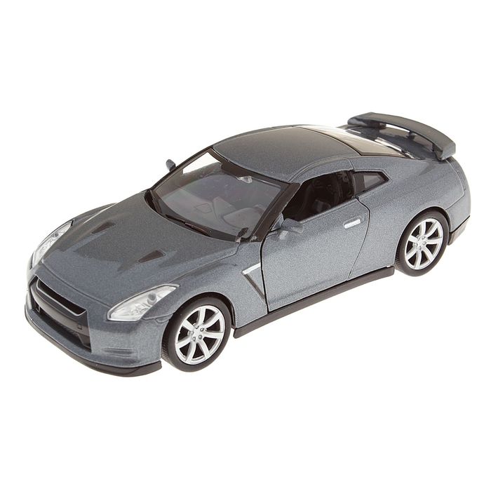 Машина Nissan GTR, масштаб 1:34-39, цвета МИКС