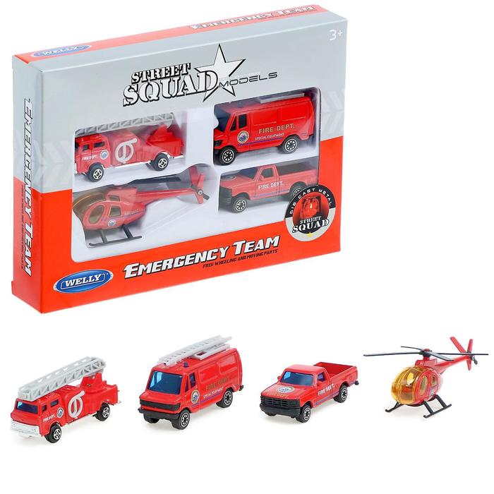 Игровой набор "Служба спасения - пожарная команда"