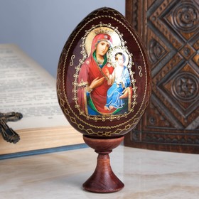 Сувенир Яйцо на подставке икона 