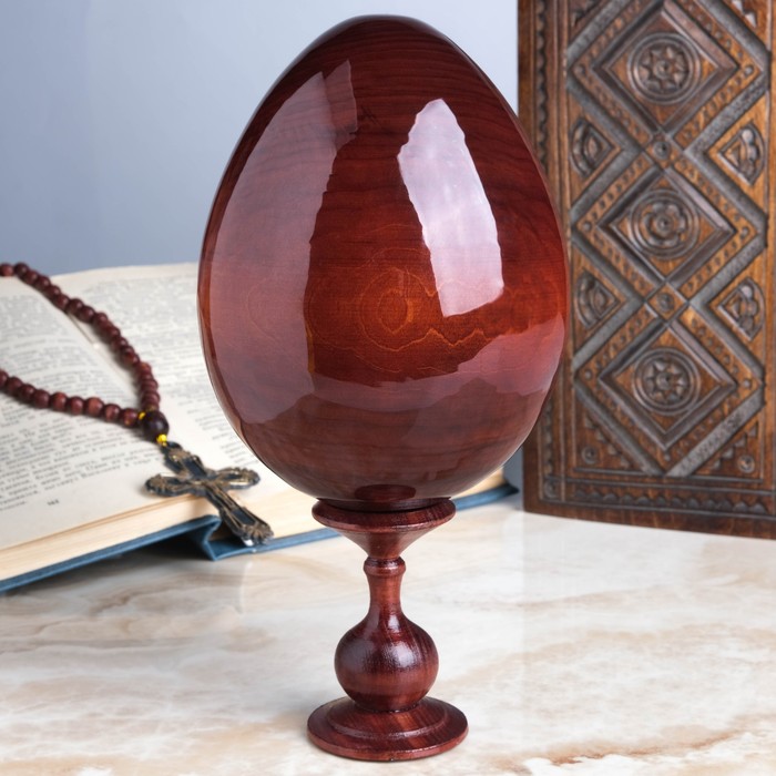 Сувенир Яйцо на подставке икона "Господь Вседержитель"