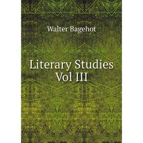 

Книга Literary Studies Vol III
