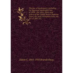 

Книга The law of bankruptcy