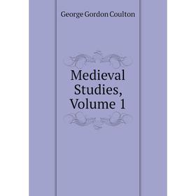 

Книга Medieval Studies, Volume 1