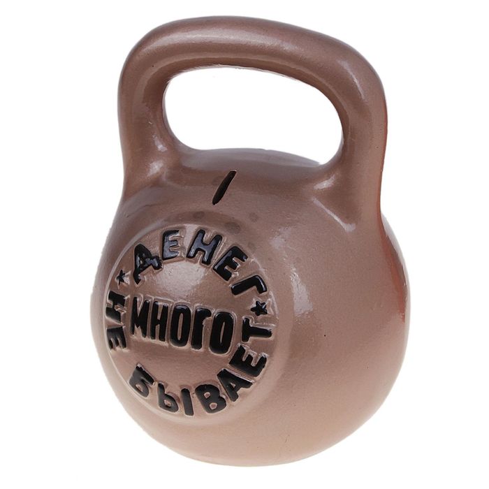 Копилка "Гиря" платина, микс