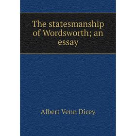 

Книга The statesmanship of Wordsworth; an essay