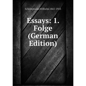 

Книга Essays: 1. Folge (German Edition)