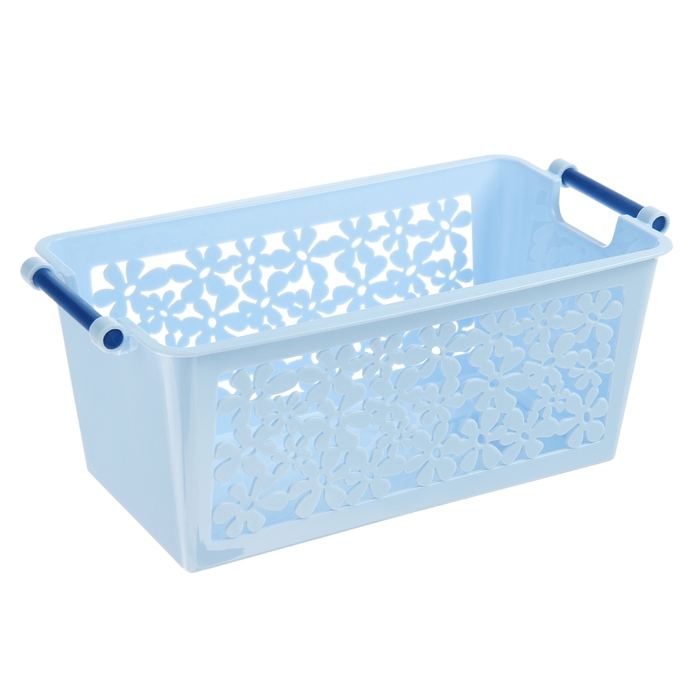 Корзина для хранения "Романтика", большая, цвет МИКС