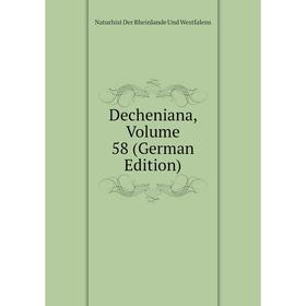 

Книга Decheniana, Volume 58 (German Edition)