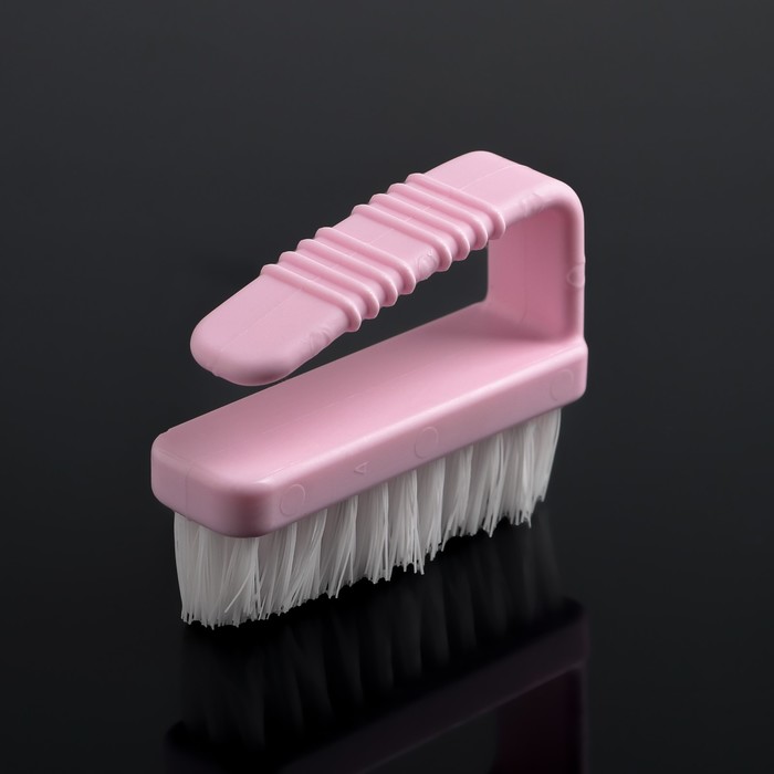 Щетка для посуды с ручкой, цвета МИКС