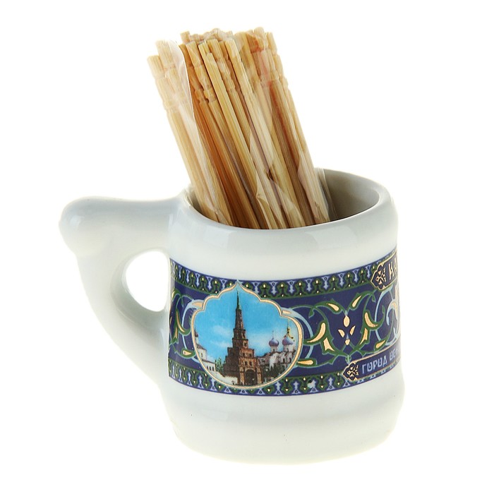 Кружка с зубочистками «Казань. Достопримечательности»