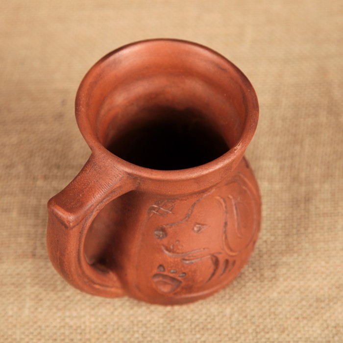 Бокал "Охота", 0,5 л, резка