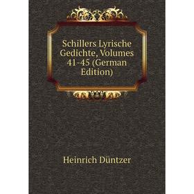 

Книга Schillers Lyrische Gedichte, Volumes 41-45 (German Edition)