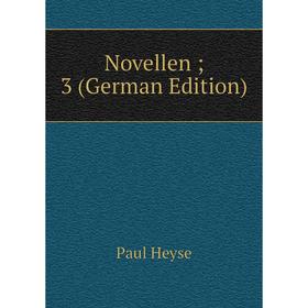 

Книга Novelle n 3