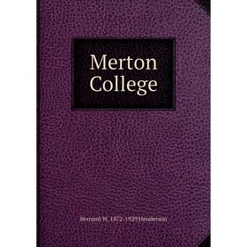 

Книга Merton College