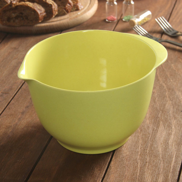 Салатник 18 см "Бамбуковый лес", цвет салатовый