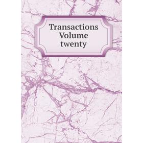 

Книга Transactions Volume twenty