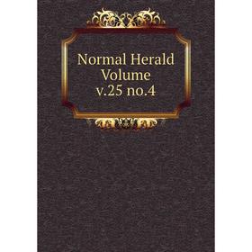 

Книга Normal Herald Volume v25 no4