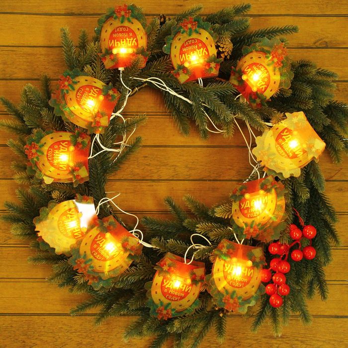 Гирлянда электрическая МИКС 12 ламп , 210 см