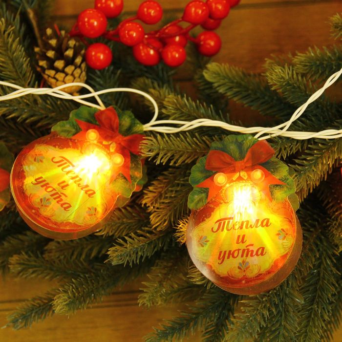 Гирлянда электрическая МИКС 12 ламп , 210 см