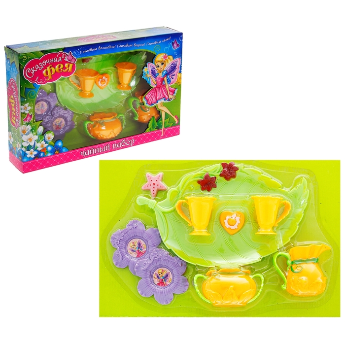 Набор чайной посуды "Сказочная фея", 9 предметов