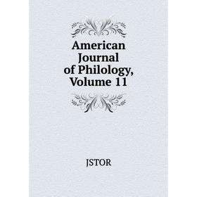 

Книга American Journal of Philology, Volume 11. JSTOR