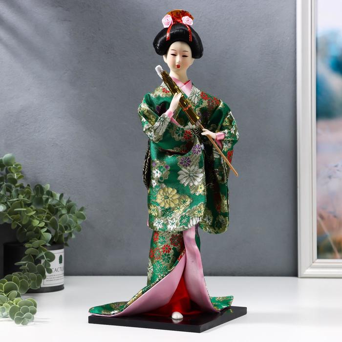 Кукла коллекционная Японская танцовщица 43 см кукла коллекционная японская танцовщица микс 43 см