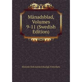 

Книга Månadsblad, Volumes 9-11 (Swedish Edition)
