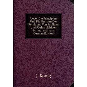 

Книга Ueber Die Principien Und Die Grenzen Der Reinigung Von Fauligen Und Fäulnissfähigen Schmutzwassern (German Edition). J. König