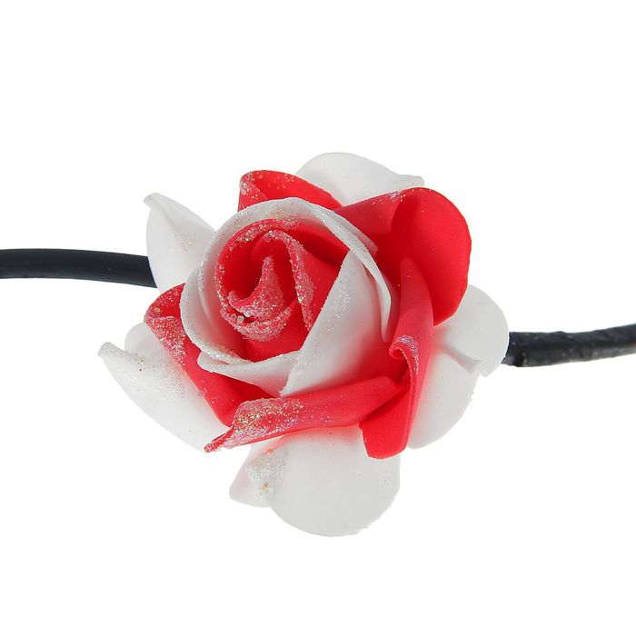 Декоративная ветка "Лепные розы" микс