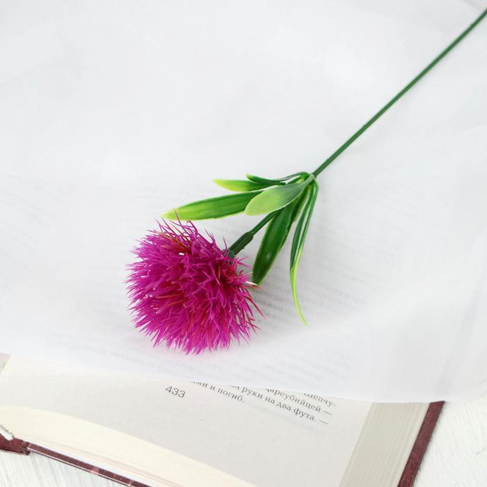 Цветы искусственные Цирзий 5х28 см, микс цветы искусственные орхидея королевская 3 5х28 см белый