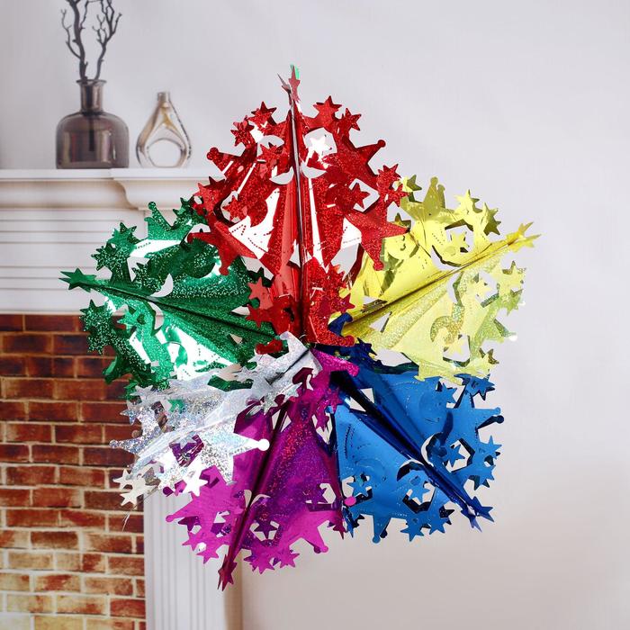 Новогоднее украшение "Звёздное небо" (микс)