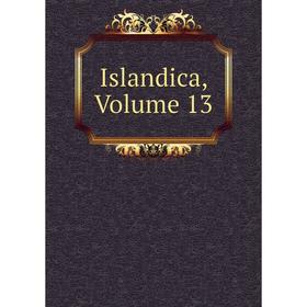 

Книга Islandica, Volume 13