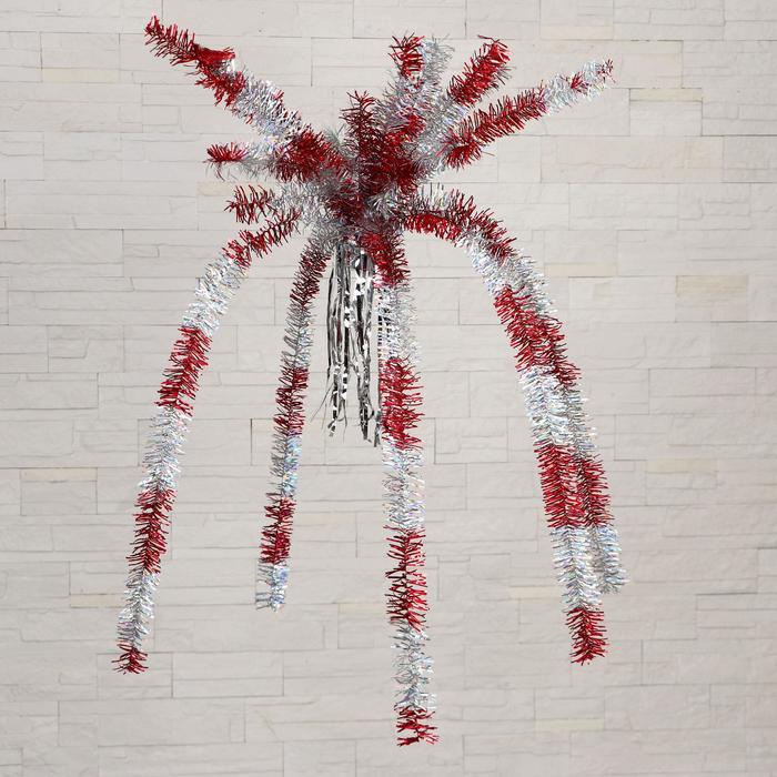 Пальма из мишуры "Полосатая" микс