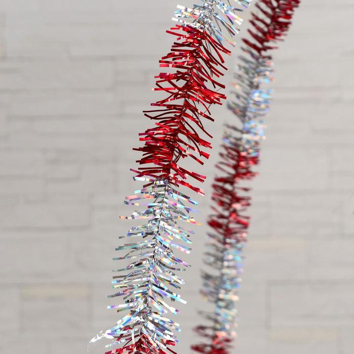 Пальма из мишуры "Полосатая" микс